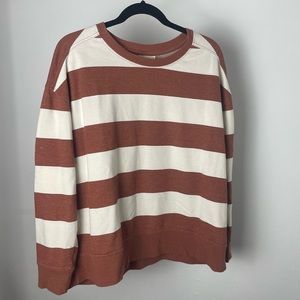 Universal Threads Striped Sweatshirt